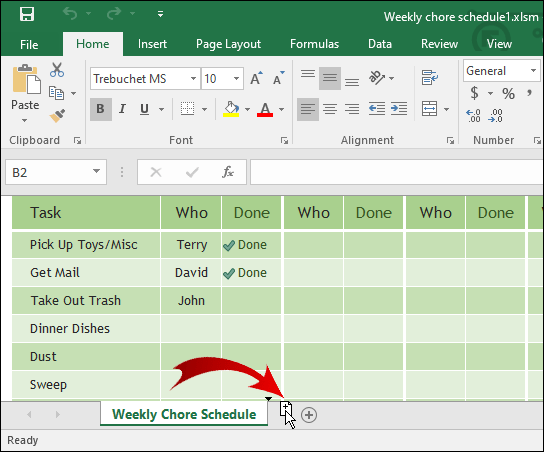 excel for mac no mouse click