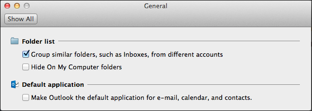 why is out of office grayed out outlook 2011 for mac